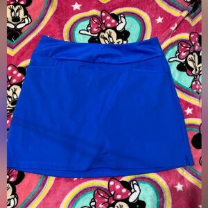 Adidas Drifit Royal Blue Skort Medium EUC